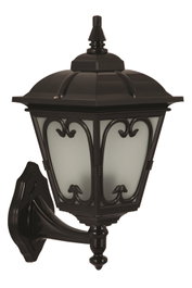 Opviq Lámpara de Pared Exterior Negra BAP-68181-BSY-M3